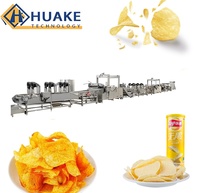 Chaîne de production de chips et de frites de haute qualité, nouvelle conception, machine à fabriquer des snacks à base de pommes de terre fraîches, vente chaude