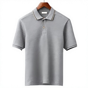 Polo homme 100% coton ou polyester, logo personnalisé, respirant, séchage rapide, uniforme de golf, vente en gros - Product Image 5