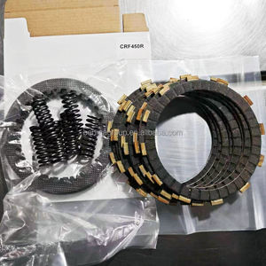 HF BM Fabricación Resortes resistentes Placa de disco de embrague Kit de placas de disco de acero para <span class=keywords><strong>Honda</strong></span> CRF 450 R 2002 a 2016 - Product Image 2