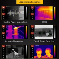 Caméra thermique infrarouge InfiRay T3PRO pour l'extérieur, l'industrie, la détection de chaleur des circuits imprimés et des sols, imageur thermique pour téléphone