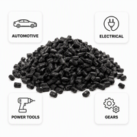 Granulés de nylon 66 équivalents à l'Ultramid, granulés de polyamide modifiés, stabilité dimensionnelle pour connecteurs automobiles