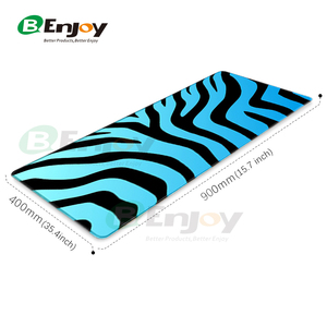 Tùy chỉnh XXL màu xanh đen cao su chơi game Bàn Mat đầy đủ máy tính xách tay Bàn phím deskpad với xu hướng phong cách và khâu cạnh trong kho - Product Image 4
