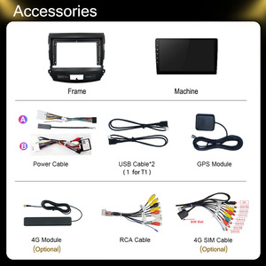 Navigatore GPS autoradio Android per Outlander 2 2005-2011 C-Cross/<span class=keywords><strong>Peugeot</strong></span> 4007 Apple CarPlay Stereo 360 - Product Image 3