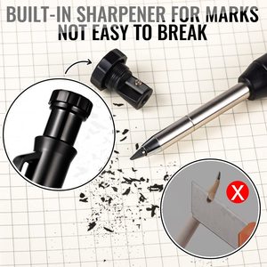 Recharges de crayons de 0,8 mm pour crayons de marquage de charpentier, recharges solides pour crayons de construction de charpentier, <span class=keywords><strong>crayon</strong></span> mécanique pour trous profonds - Product Image 5