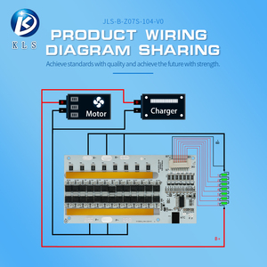 Thâm Quyến, Trung Quốc, số lượng lớn tùy chỉnh 7S 25.9V 60A LiFePO4 BMS Xe đạp điện hệ thống quản lý pin (BMS) tùy chỉnh ban bảo vệ - Product Image 3