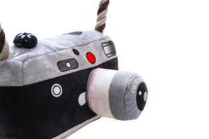 Jouet pour chien écologique et imperméable en peluche et corde de coton, design <span class=keywords><strong>appareil</strong></span> <span class=keywords><strong>photo</strong></span>, pour la dentition, avec sons, anti-ennui pour chiots et chiens - Product Image 5