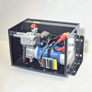 Vente en gros usine Unité de groupe hydraulique 12V 24V pour le contrôle du levage de la rampe de chargement de camion Fabricant Lufeng LIFTHYDRAU Hy - Product Image 6