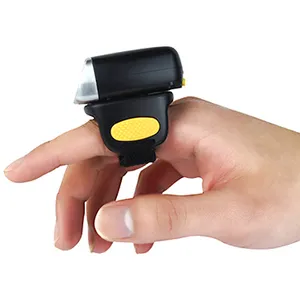 Portable Mindeo CR40-2D Ergonomic wireless mini Ring Barcode Scanner Imager qr code pdf417 wearable barcode reader