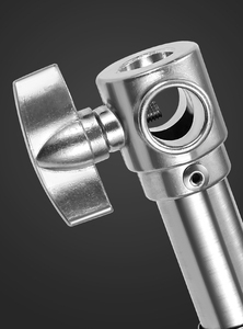 Barre transversale télescopique réglable en alliage d'aluminium à 3 sections <span class=keywords><strong>de</strong></span> 3 m (10 pi) pour <span class=keywords><strong>support</strong></span> <span class=keywords><strong>de</strong></span> <span class=keywords><strong>fond</strong></span> <span class=keywords><strong>de</strong></span> studio photo - Product Image 4