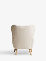 Nouveautés Chaise inclinable de salon en bois de loisirs en tissu de velours moderne et simple minimaliste pour le salon