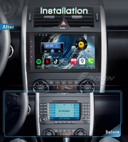 ES6692B Android 14 Car Stereo untuk Mercedes-Benz A/B-Class B200 W169 W245 Sprinter Viano Vito Wireless CarPlay Android Auto GPS