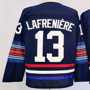 Maillots de hockey cousus pour hommes Igor Shesterkin <span class=keywords><strong>Chris</strong></span> Kreider Mika Zibanejad Matt Rempe Alexis Lafreniere Artemi Panarin Adam Fox - Product Image 2