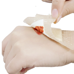 Gel de silicona autoadhesivo médico y apósito de poliuretano para heridas, apósito de espuma impermeable para el cuidado de heridas - Product Image 4