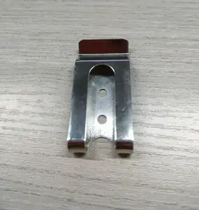 Oem Black Plating Metal Flat Spring Belt Clip Metal Mini Holster Belt Clips preço caso peças chapa metálica trabalhando fabricação