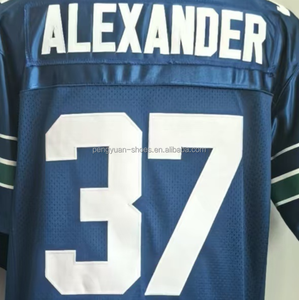 Jersey de fútbol americano bordado azul real Jim <span class=keywords><strong>Zorn</strong></span> listo para enviar de la mejor calidad - Product Image 5