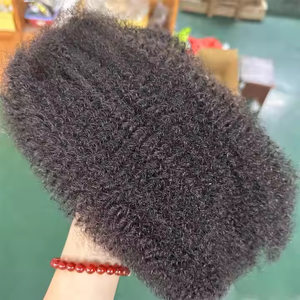الجيل الرابع من الشعر الأفريقي كينكي من Cheveux Humains تجديل الشعر للشعر المجدل الكروشيه - Product Image 1