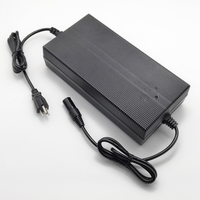   Chargeur de batterie au lithium 72v certifié PSE GS CE SAA, chargeur sans ventilateur en plastique 84v 6a