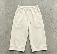 Ensemble short et jogging essentiel en molleton French Terry pour la vente en gros OEM, impression DTG Kornit, streetwear, fournisseur de vêtements de sport vintage personnalisés, offre spéciale
