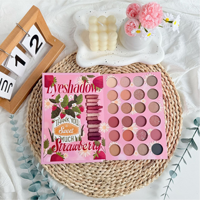 Palette de maquillage tout-en-un style livre : fards à paupières + blush + illuminateur + contour – Cosmétiques multicolores en gros – Paletas de Sombras
