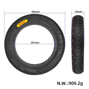 Neumático Ulip 12x2.125 con cámara de aire, válvula doblada 12x2.5 12.5x2.125, neumático de 12 pulgadas para patinete eléctrico y bicicleta 12*2.125 - Product Image 2
