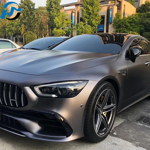 Vinilo Adhesivo para Vehículos de PET TPU Fundido con Autorreparación, 1.52x18M/5x60FT, PPF Color Gris Grafito Metálico Mate Satinado Perlado - Product Image 2