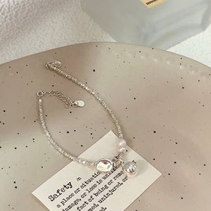 Pulsera de Plata de Ley S925 con Perlas Naturales de Agua Dulce en Forma de Bola, Joyería para Uso Diario de Mujer - Product Image 3