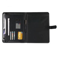 Sac de portefeuille d'affaires en cuir végétalien de luxe avec logo personnalisé classeur à fermeture éclair A4 multi-fonction gestionnaire dossier de documents sac