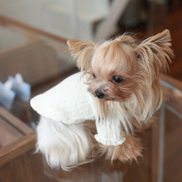 Nouvelle Veste-Chemise en Coton Uni Élégante et Confortable à Col Mi-Haut pour Chats et Chiens – Collection Automne Hiver Printemps