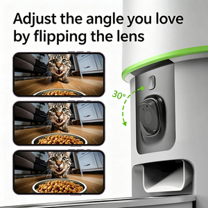 Comedero Automático Inteligente para Mascotas, Venta al Por Mayor OEM, Controlado por Aplicación, Duradero, Fácil de Limpiar, Dispensador de Comida para Mascotas - Product Image 5