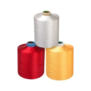 Factory Price polyester yarn hangzhou DTY 75d 36f polyester DTY 100%polyester yarn DTY high intermingle