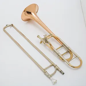 Wholesale Piston Sliding Trombone Professional Alto Trombone Brass Musical Instrument