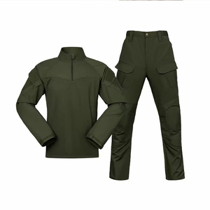 Ensemble de tenue d'entraînement tactique SF31 711, camouflage, extérieur, 2 pièces, nylon respirant, toutes saisons, style cargo avec plusieurs poches - Product Image 3