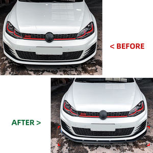 Accessori Auto Forgex Speed, Labbro Anteriore per Paraurti, Splitter Frontale, Kit Carrozzeria per Volkswagen <span class=keywords><strong>Golf</strong></span> MK7 GTI R <span class=keywords><strong>Rline</strong></span> 2013-2016 - Product Image 2