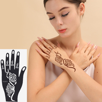 Pochoir aérographe taille personnalisée nouveau Style réutilisable poudre à paillettes Machine à tatouer temporaire pochoirs d'art corporel oeuvre corporelle personnalisée