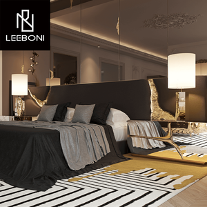 Nouveau <span class=keywords><strong>design</strong></span> de coiffeuse sur mesure avec miroir et chaise, simple, moderne, <span class=keywords><strong>luxe</strong></span>, couleur personnalisée, coiffeuse de salle de courtoisie - Product Image 2