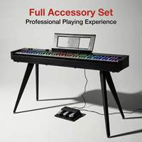 Beisite S-267 ODM/OEM 88-Key Portable Digital Piano | Lightweight Electric Grand Piano Solid Wood Soundboard Beffa Hammer French