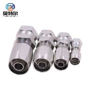 Nữ 74 độ Cone Seat Reusable thủy lực Hose phụ kiện SAE 100 R2 R5 jic chủ đề ống thủy lực lắp ống - Product Image 4