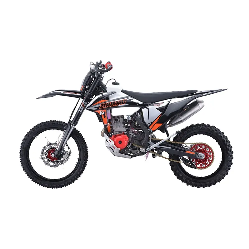 Vente directe d'usine moto tout-terrain ZUUMAV NC 300CC Dirt Bikes Enduro moteur de course tout-terrain avec phare