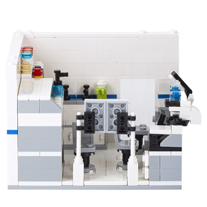 Set di Blocchi da Costruzione per Bambini <span class=keywords><strong>Serie</strong></span> Città con Decorazioni di Farmacia e Ospedale, Accessori per Giocattoli all'Ingrosso - Product Image 2