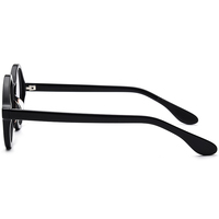 Monture de lunettes en acétate Borregls pour femmes, lunettes de vue de haute qualité, transparentes, rondes, vintage, lunettes optiques pour homme ZOLMAN