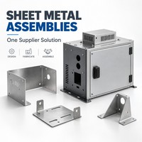 Service d'assemblage de tôlerie HYM, composants fabriqués sur mesure, usine OEM pour les boîtiers, supports et cadres industriels