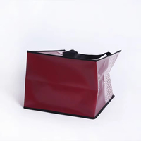Sac de shopping réutilisable de taille moyenne avec poignées et fermeture à l'épaule en polypropylène non tissé laminé de la marque MY