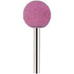 Disco de muela esférico de cerámica de 10 mm de diámetro y 6 mm de vástago para rectificado de precisión - Product Image 3