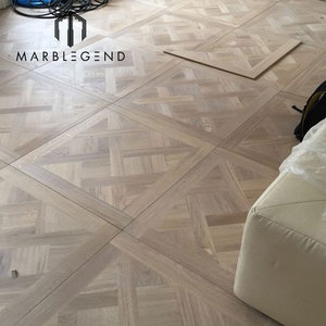 Classico <span class=keywords><strong>pavimento</strong></span> quadrato in legno con motivi geometrici a forma di diamante Parquet pavimenti in legno piastrelle Design - Product Image 4
