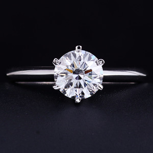 High-End 18K Gold Artificial Cultured Diamond Ring Long-lasting High-end Diamond Ring One Piece <b>Dropshipping</b> - Product Image 3