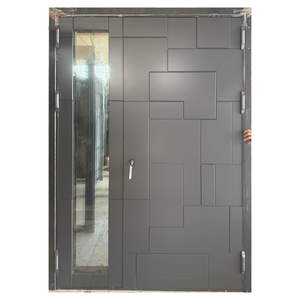 Puerta de Entrada Arquitectónica Prima: Diseño Elegante que Complementa la Fachada del Edificio - Product Image 6