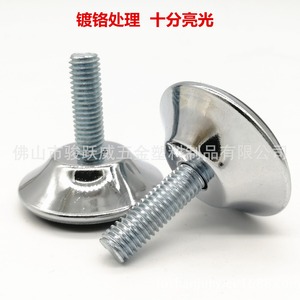 Pieds de meuble réglables 38 mm en métal chromé 8*25 F-91 pour table, chaise, support d'étagère - Product Image 4