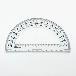 Juego de Reglas Geométricas Promocionales de Plástico, Regla Recta con Escala en Pulgadas y Centímetros, 30 cm, con Logotipo Personalizado, Juego de 4 Reglas - Product Image 6