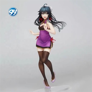 Figura de <span class=keywords><strong>Yukino</strong></span> <span class=keywords><strong>Yukinoshita</strong></span> en Versión Qipao de la Comedia Romántica Juvenil, Estatua de Anime, Modelo de PVC, Escultura Decorativa para Escritorio, Manualidades de Plástico - Product Image 1
