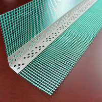 Filet à plâtre-Perle d'angle décorative en PVC avec protection d'angle mural en maille de fibre de verre pour le plâtrage